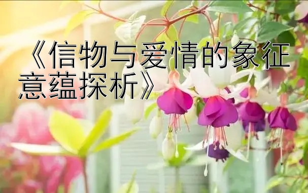 《信物与爱情的象征意蕴探析》